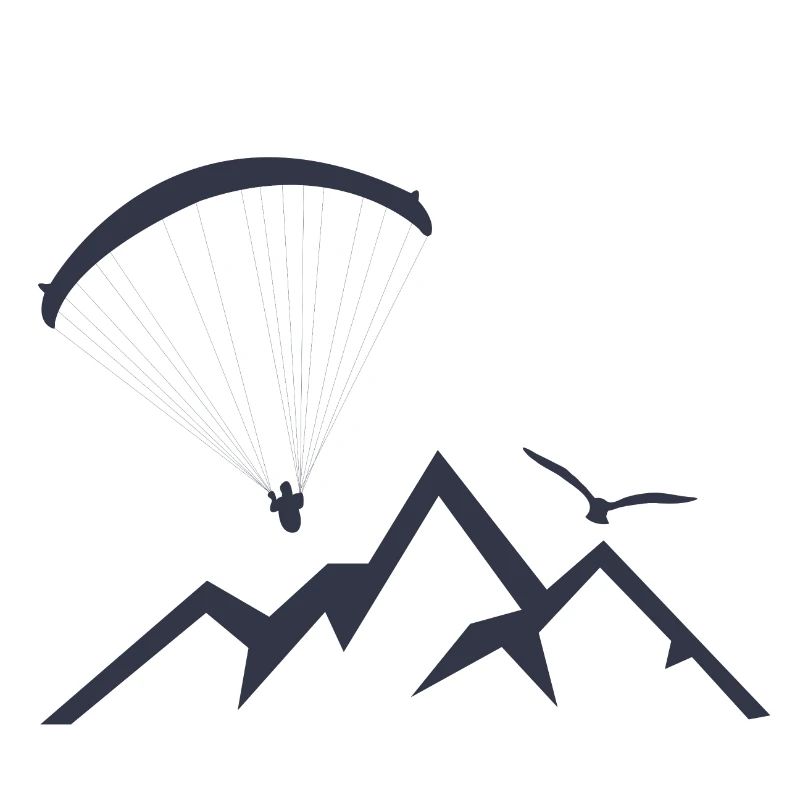 Paragliding Mountains Geschenkidee