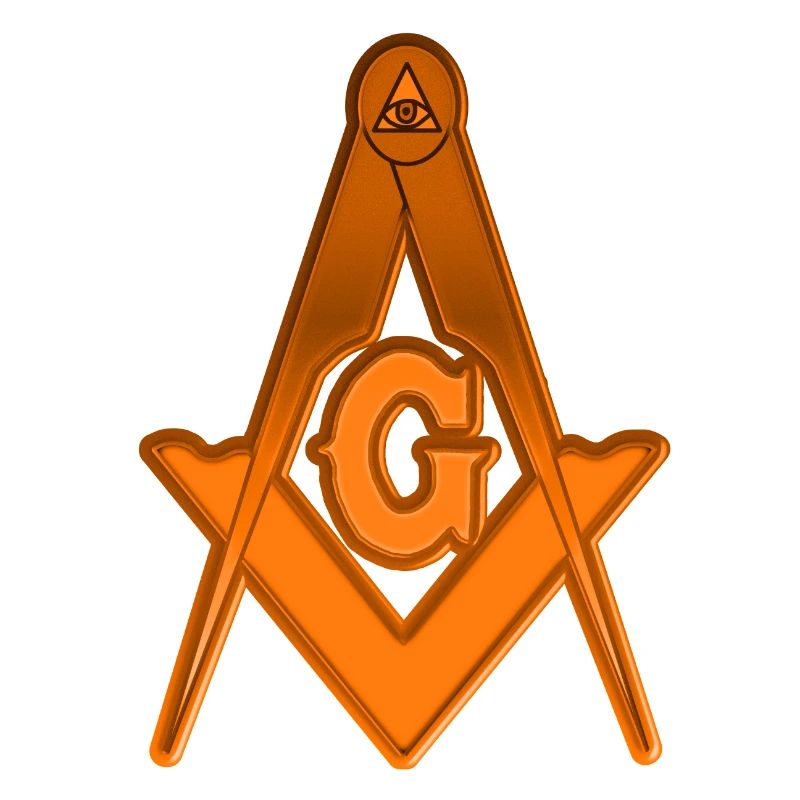 Freemason Compass Bronze