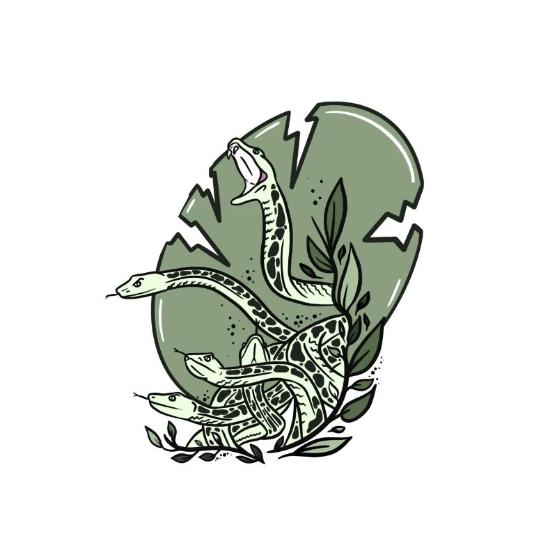 Grüne Schlangen