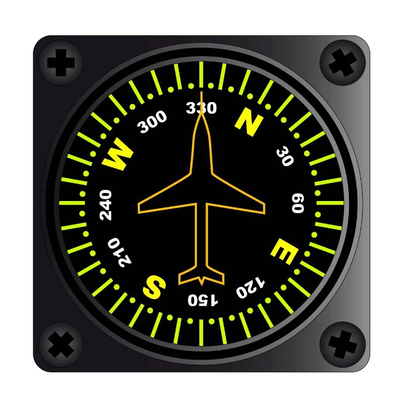 Flugzeugkompass