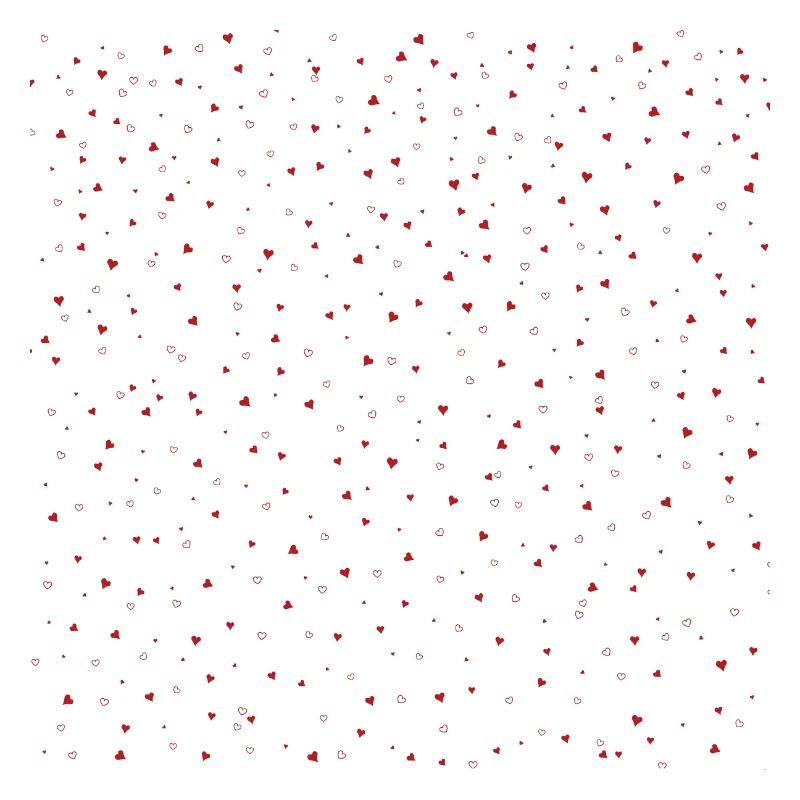 Cute Tiny Hearts Pattern Print Background Present