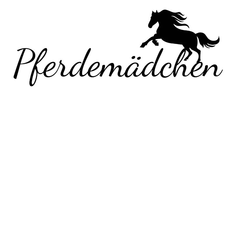 Pferdemädchen Pferd Design