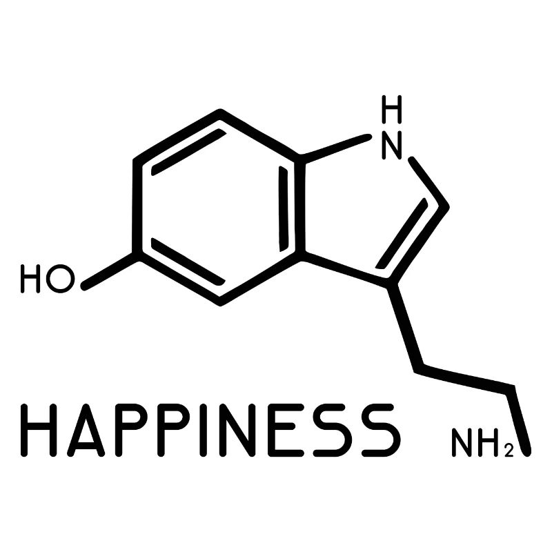 Happiness Glück Serotonin
