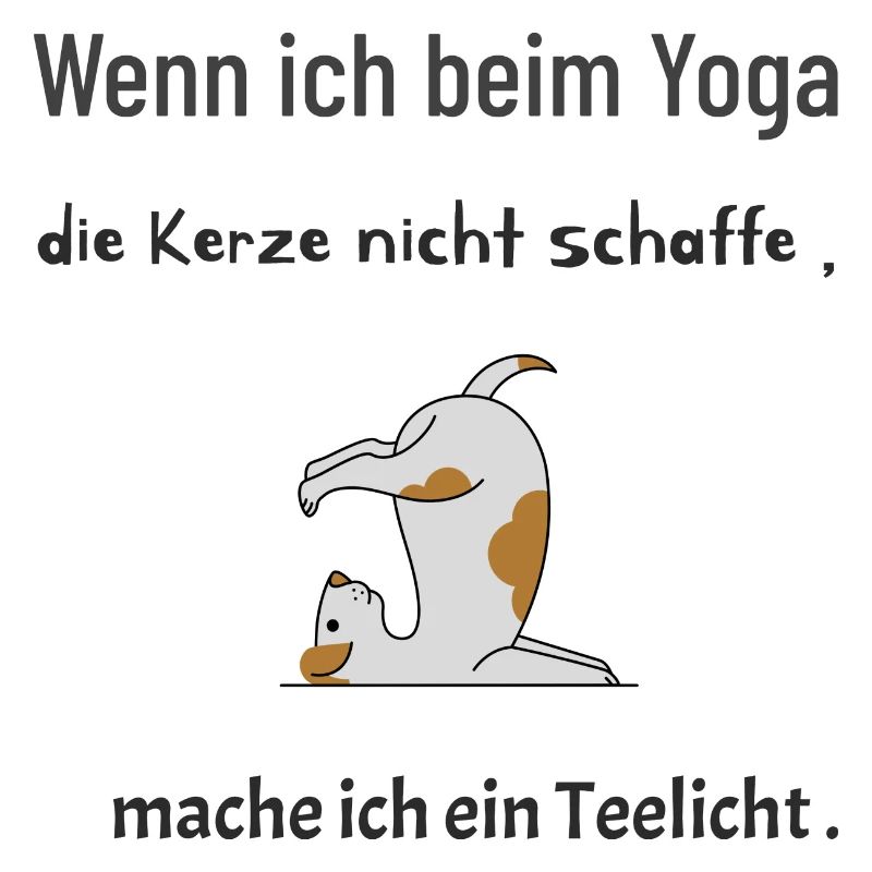 Hund beim Yoga