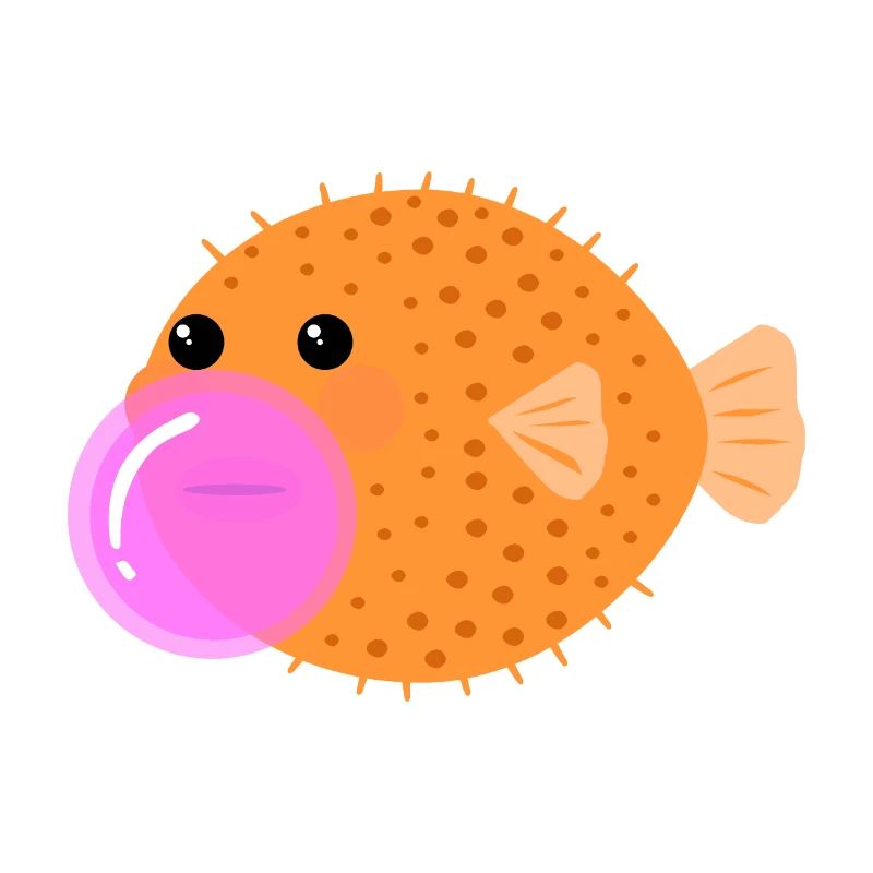 Puffer chewing gum kids funny gift idea