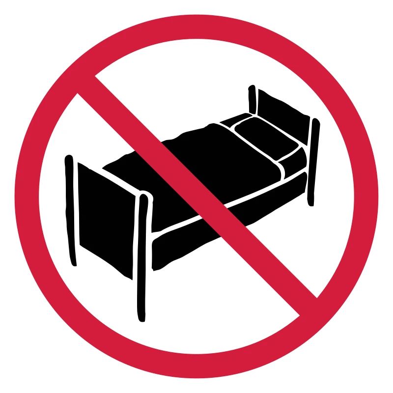 Kein Bett Zone