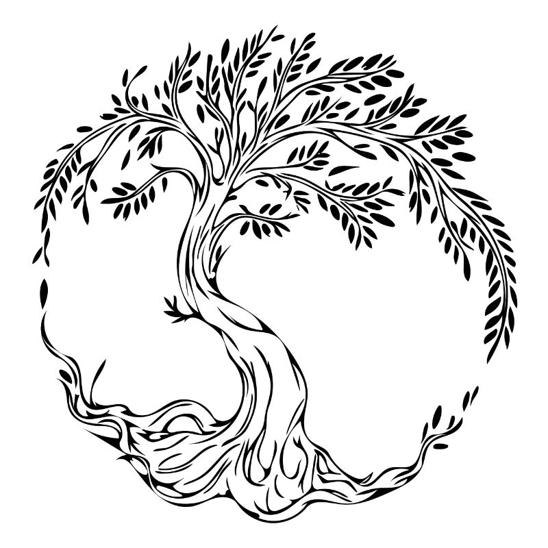 Eleganter Lebensbaum