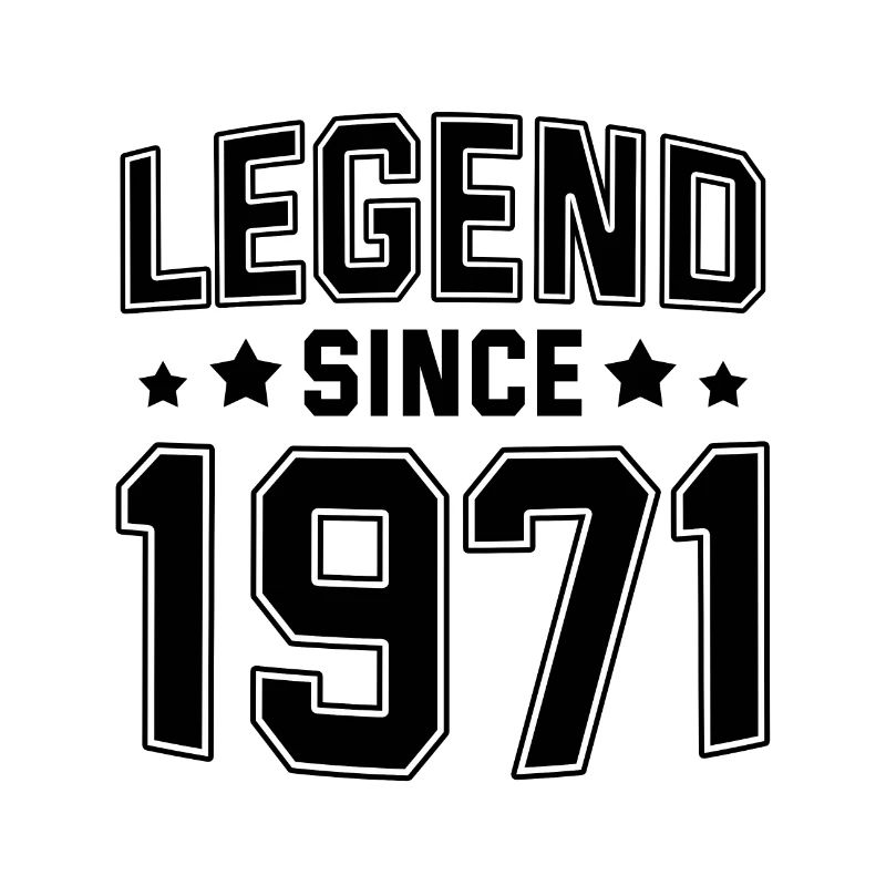 Legende seit 1971