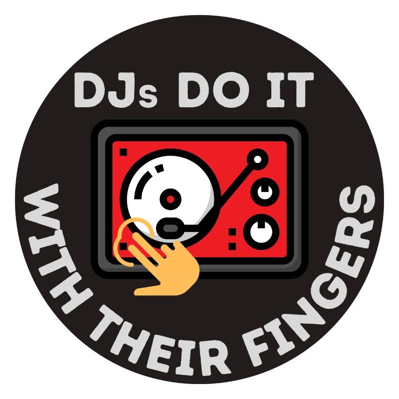 DJ Fingers AUFKLEBER