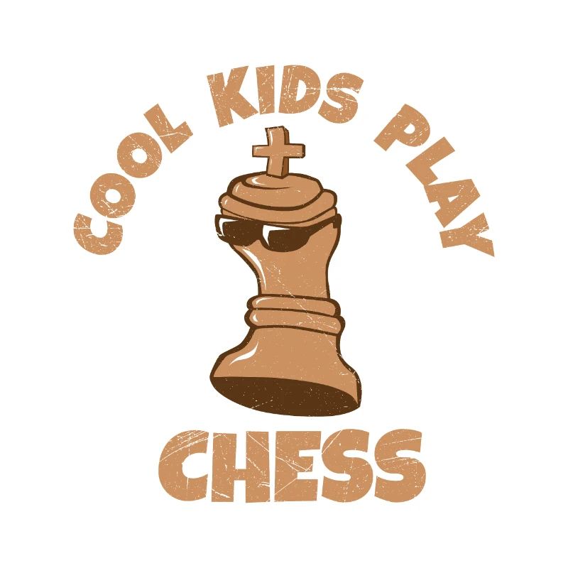 Cool Kids Play Chess Funny Gift Idea