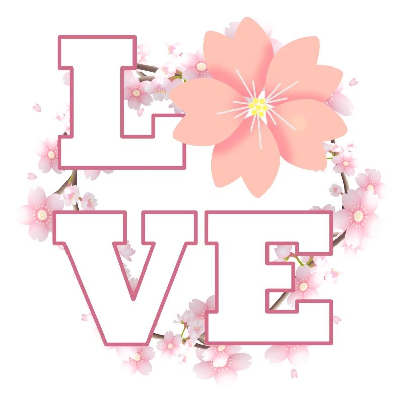 Love Kirschblüten Ring