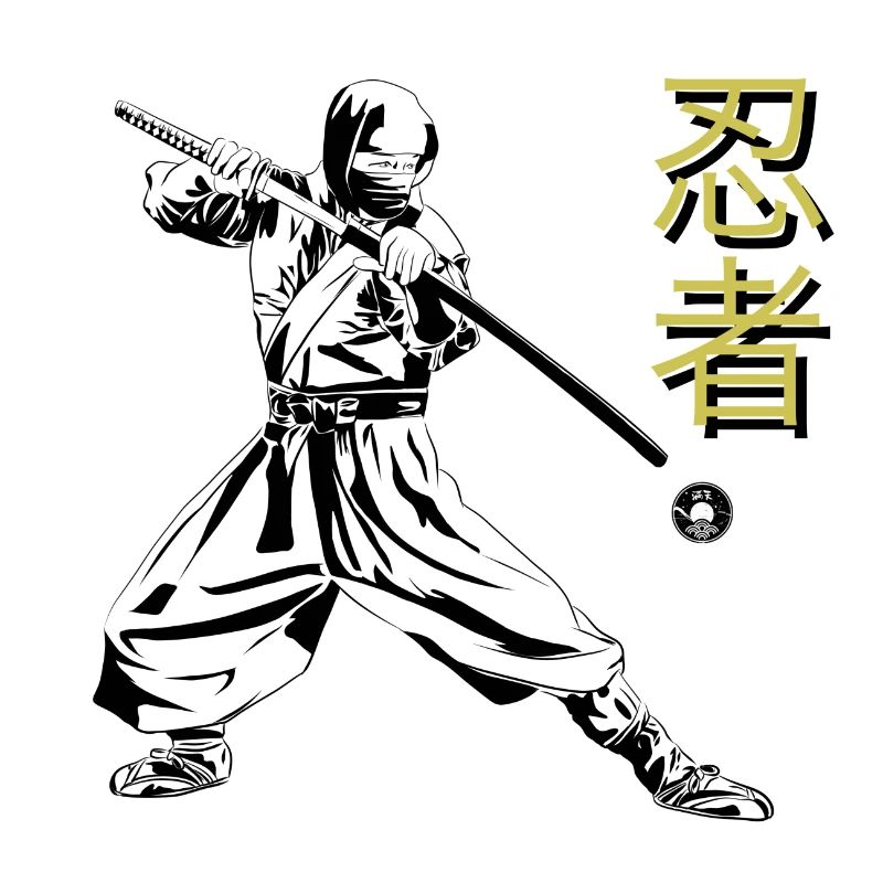 Kampfbereiter Ninja