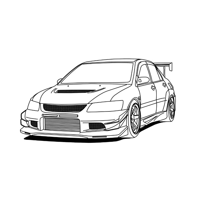 Lancer white