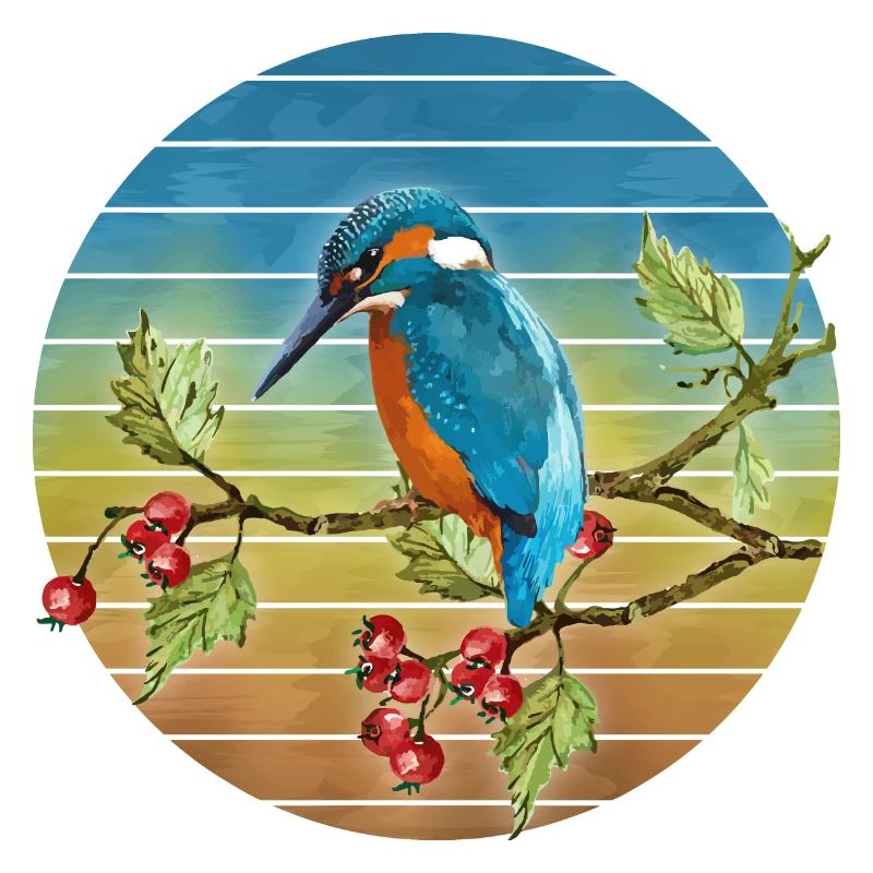 Bunter Vogel