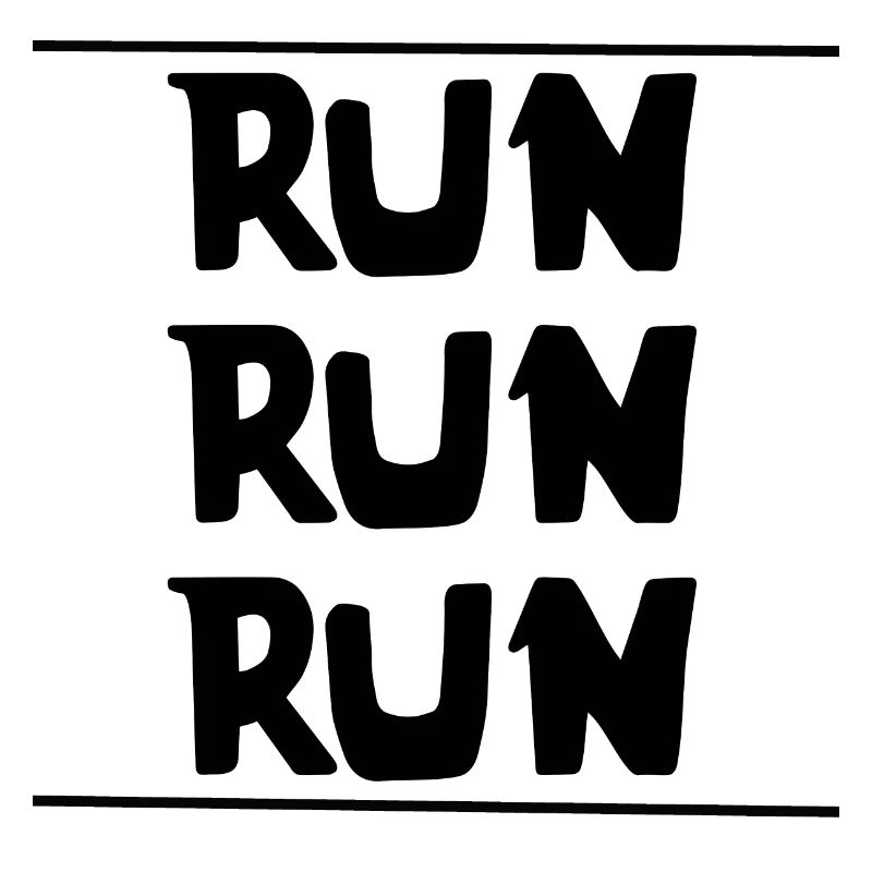 Exécuter run run run | | sportive | en cours d’exécution Aptitude