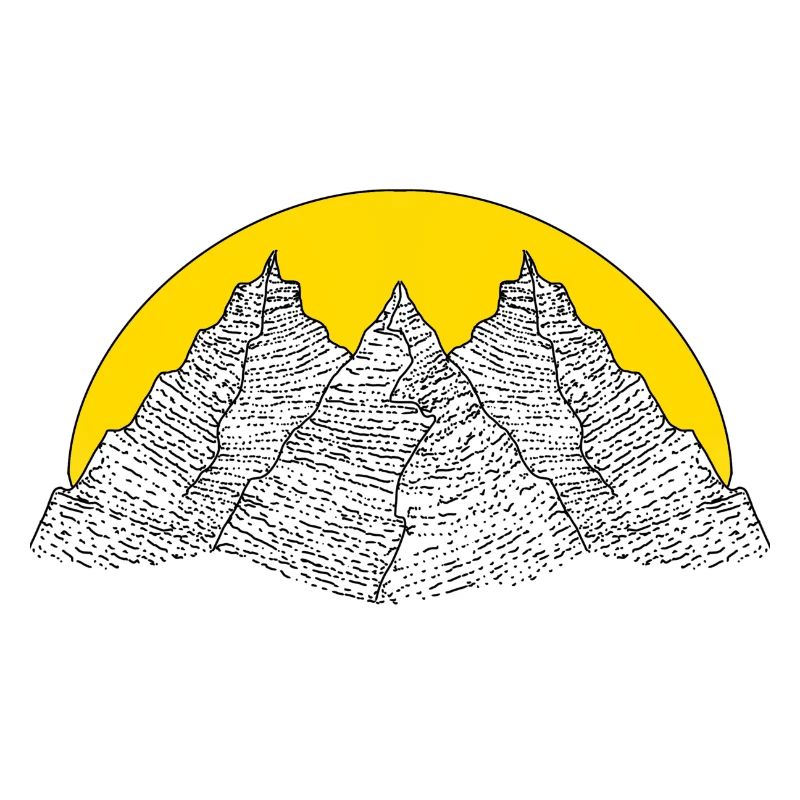 Sun and Mountains