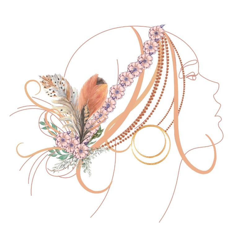 boho lady
