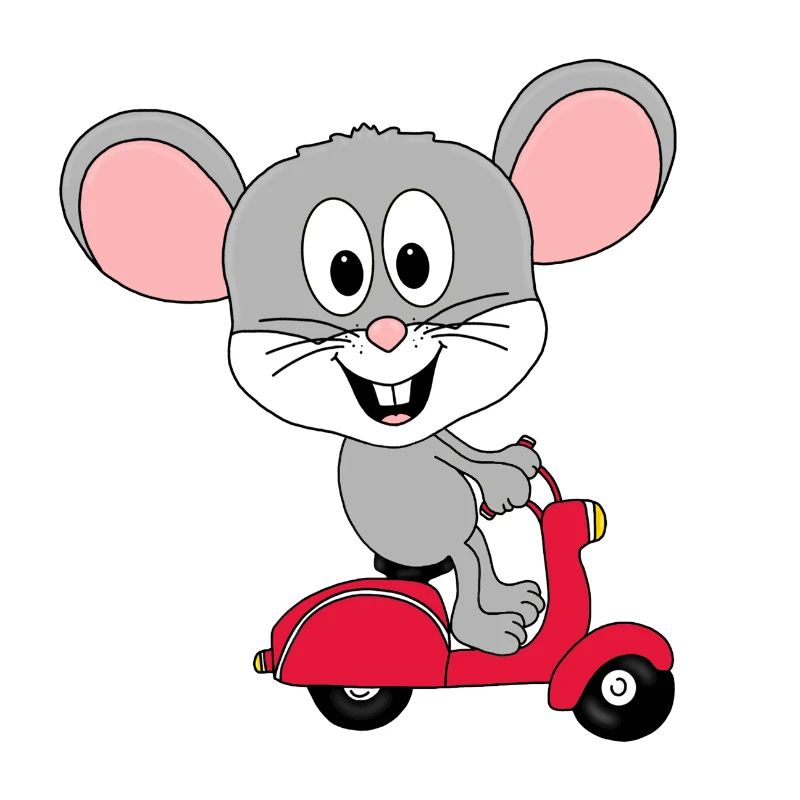 ROLLER - MAUS - TIER - KIND - BABY