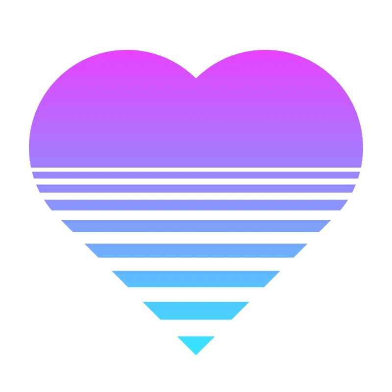 Synthwave Heart