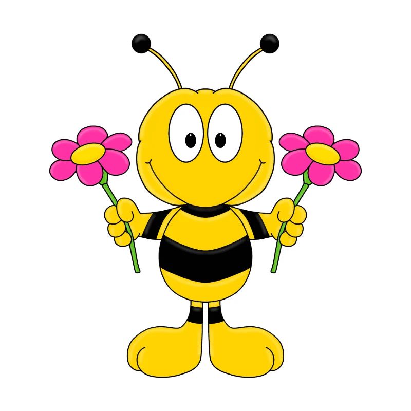 BIENE - BLUMEN - BIENCHEN MIT BLÜMCHEN