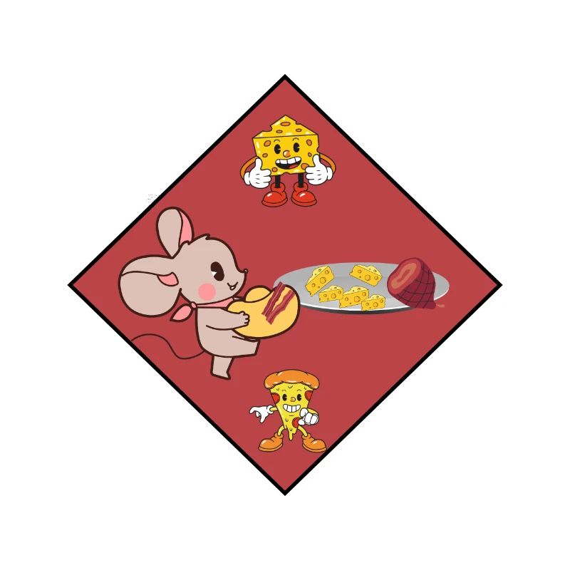 Fleißige Maus