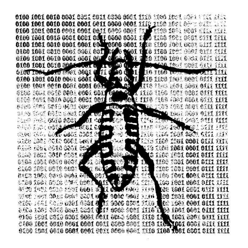 Bit-Wurm - digitaler Wurm