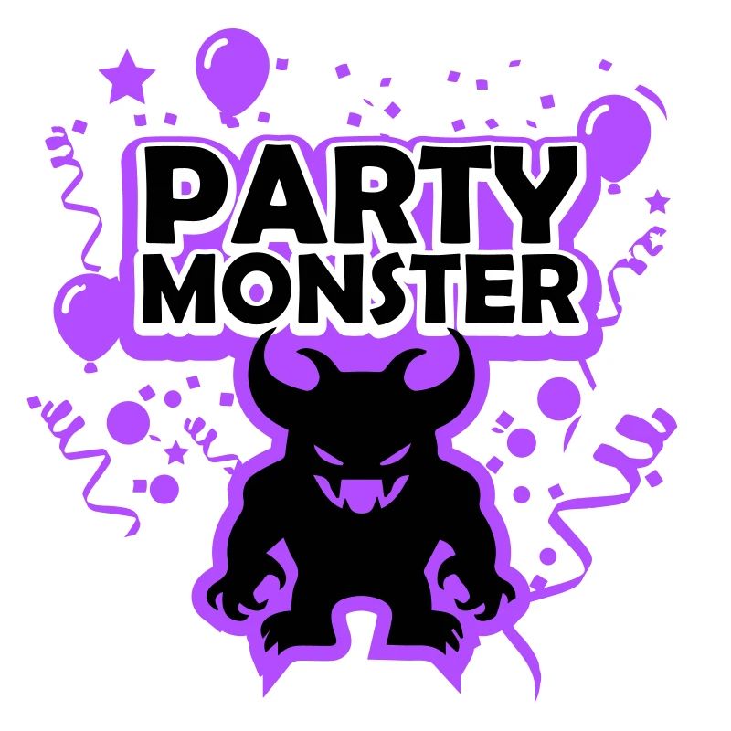 Partymonster lila