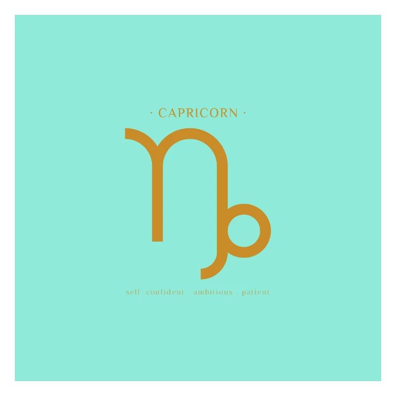 STERNZEICHEN Steinbock -blue/gold-