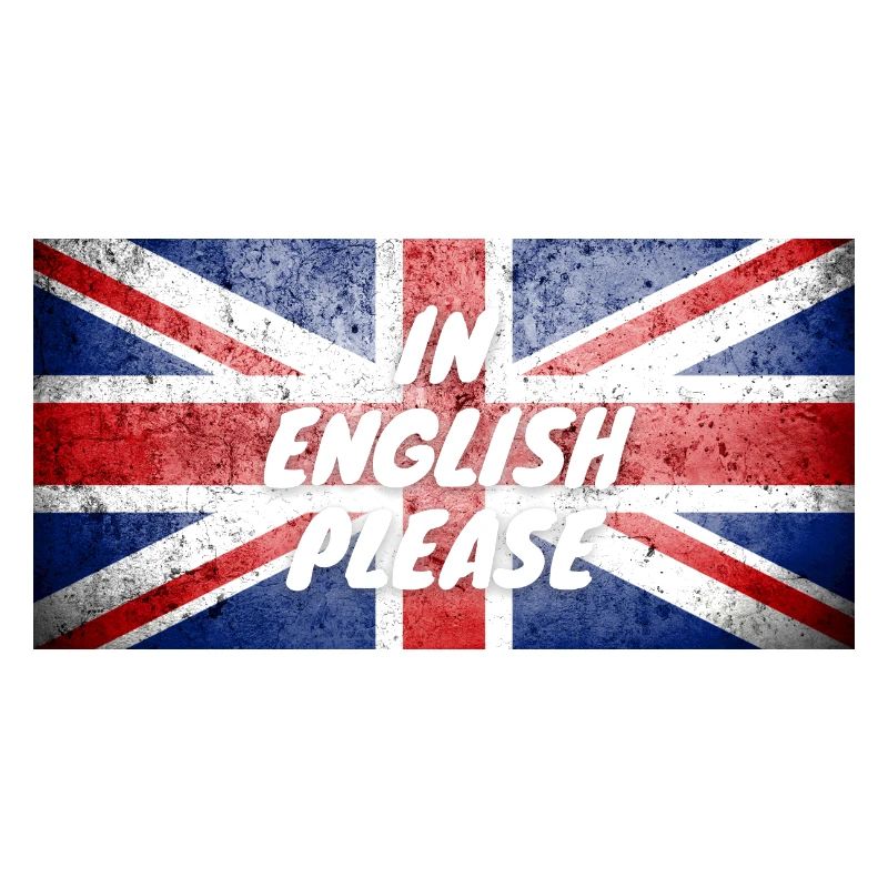 In english please