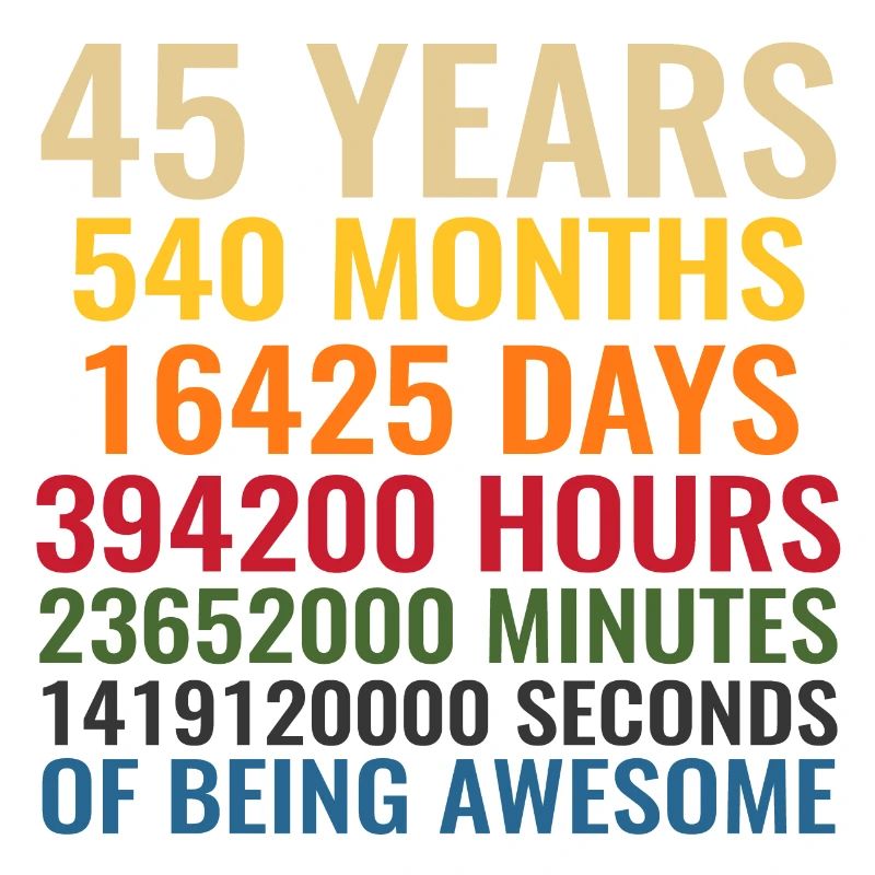 45 Years