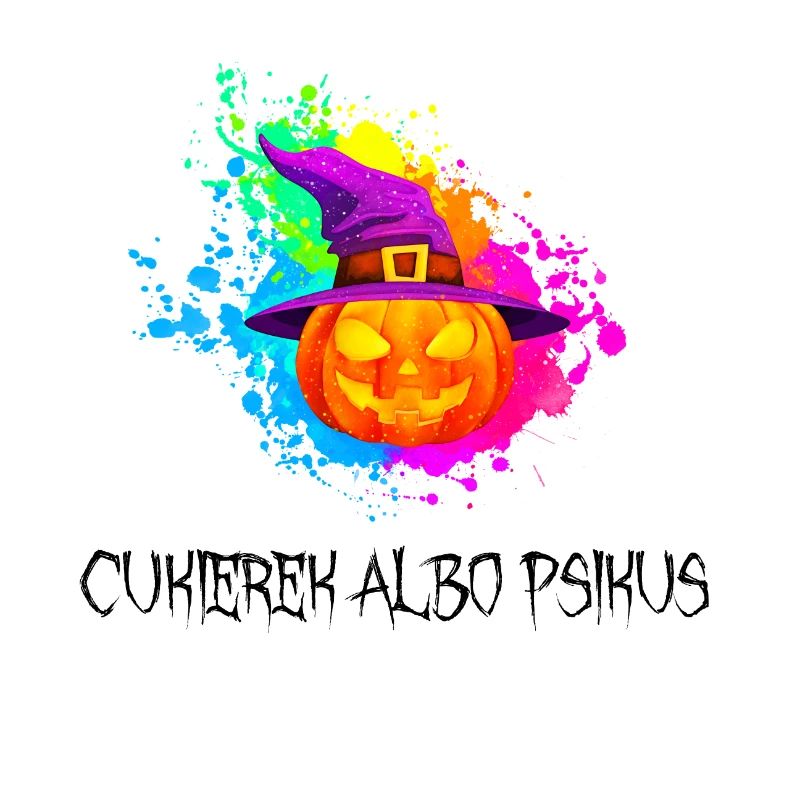 Halloween cukierek albo psikus gift idea