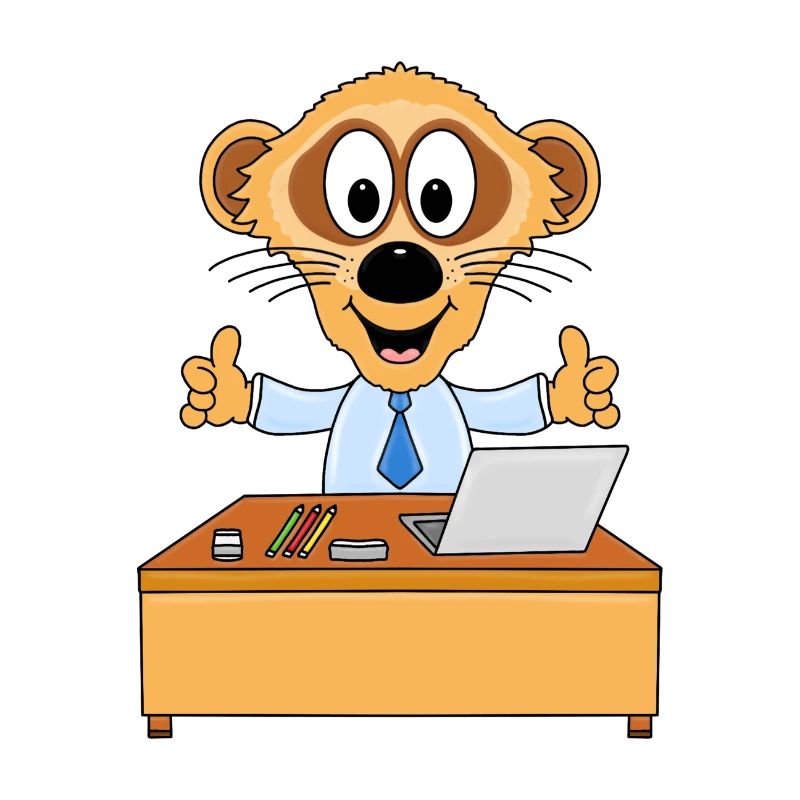 ERDMÄNNCHEN - ARBEIT - JOB - BERUF - MITARBEITER