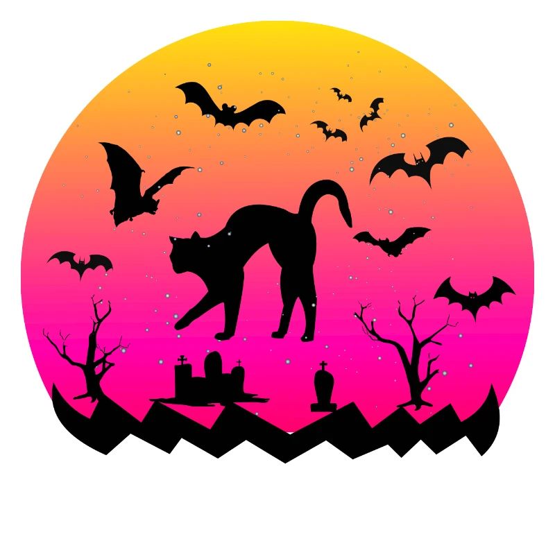 Sunset Cemetery - Halloween