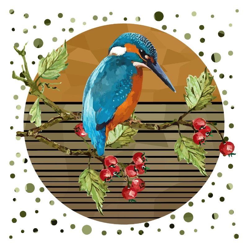 Bunter Vogel
