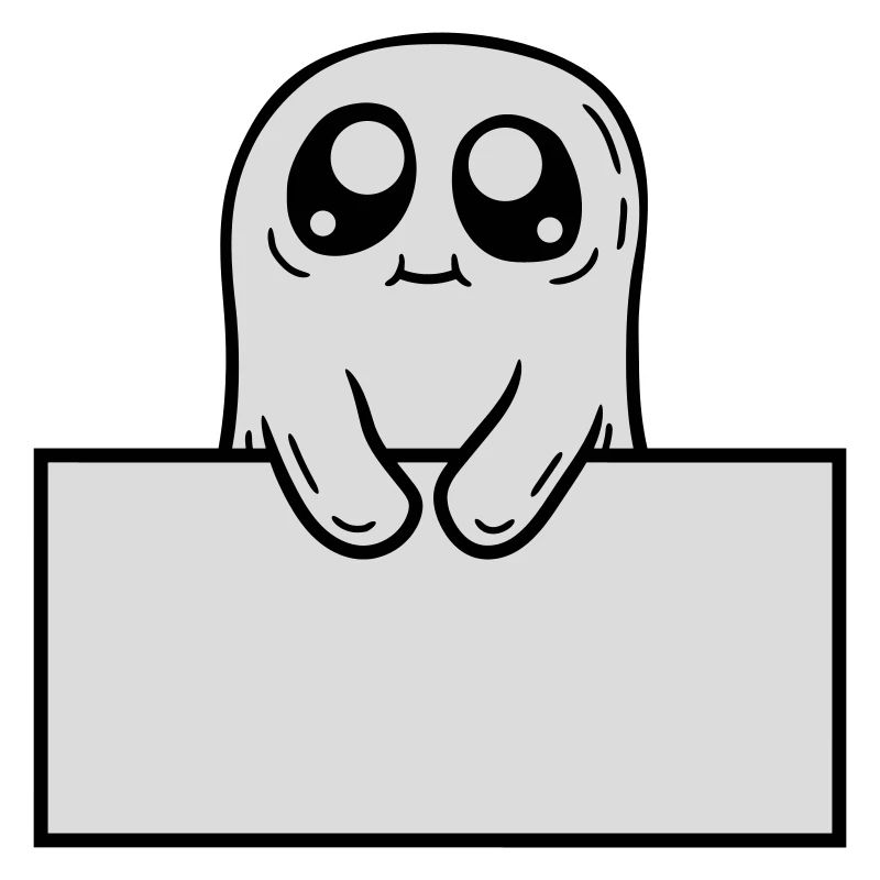 Ghost Shows Shield Cartoon