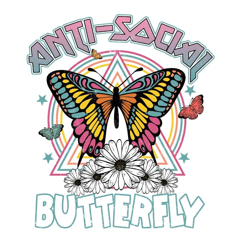 Asozialer Schmetterling