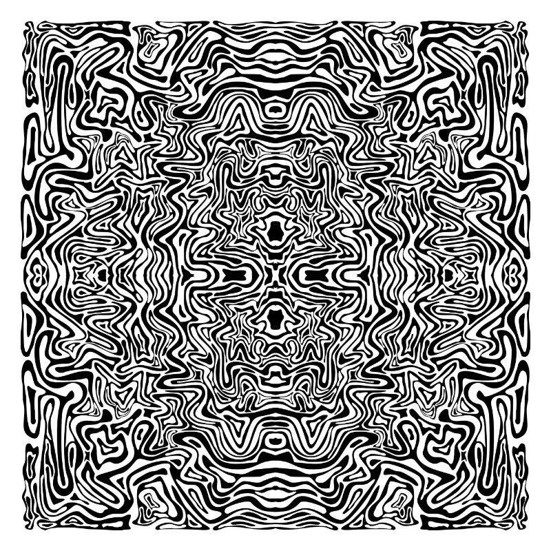 psychedelic Vision bw