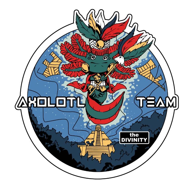 Das antike Axolotl