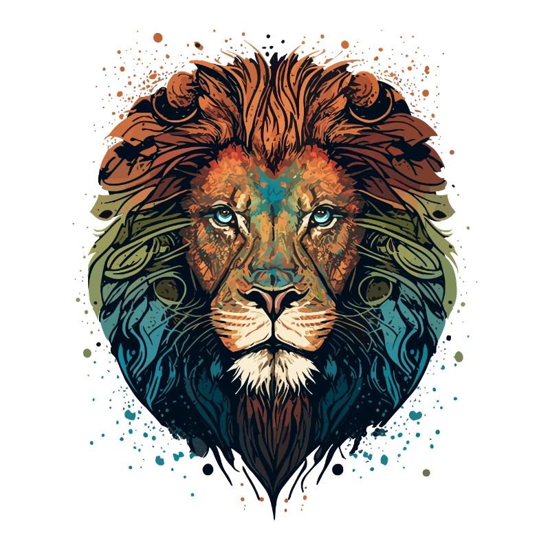 Mandala Löwe