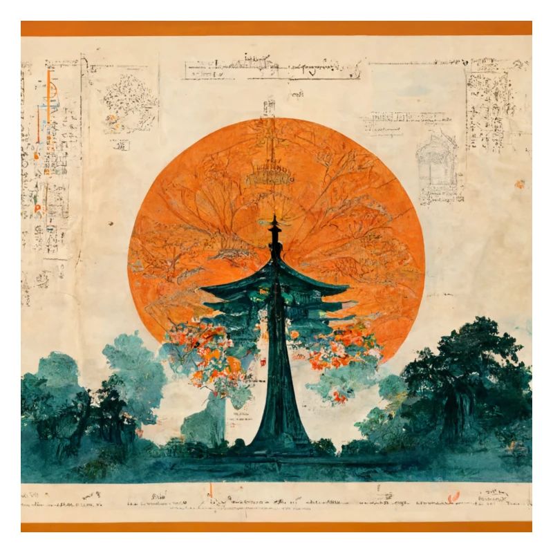 Japanischer Tempel