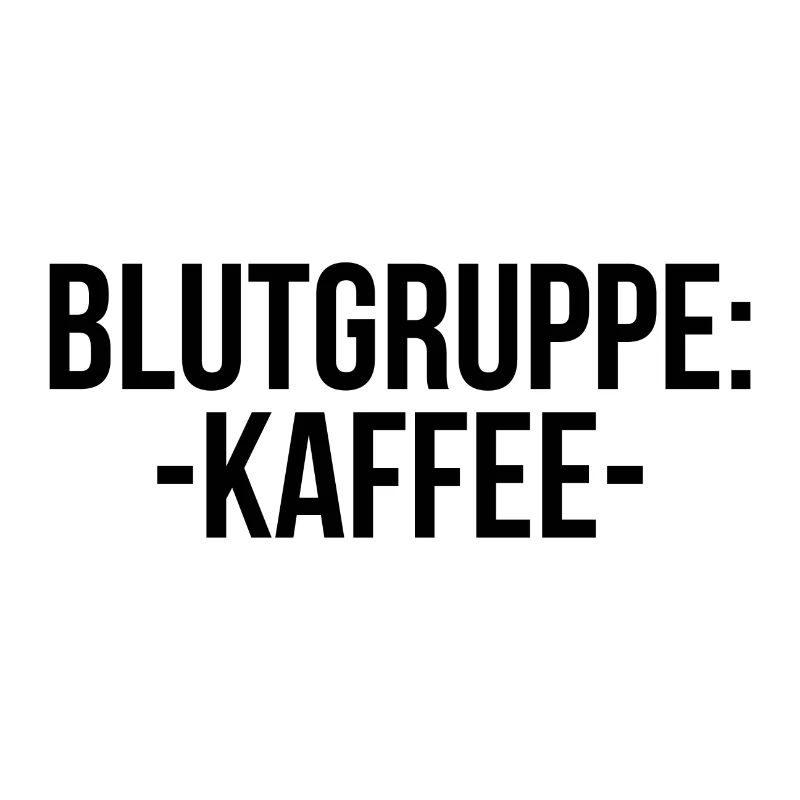 Blutgruppe Kaffee