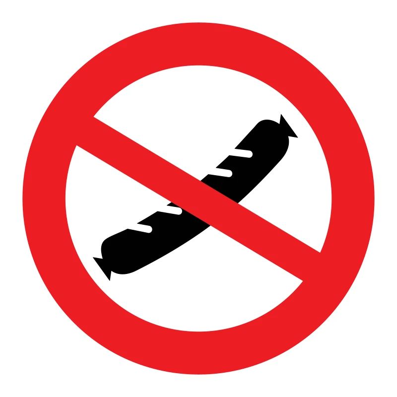 Wurst verboten