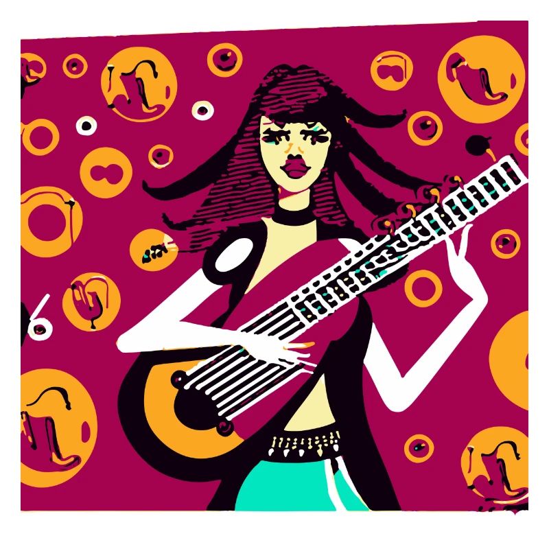 Musik-Mädchen