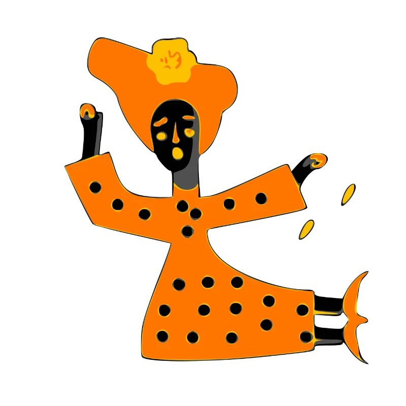 Die afrikanische Mama