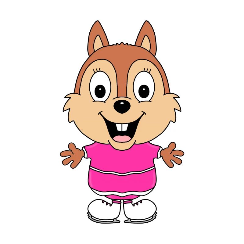 EISHÖRNCHEN - EISKUNSTLAUF - EICHHÖRNCHEN - SPORT