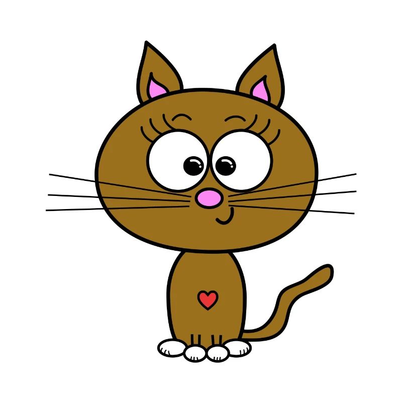 Katze Braun
