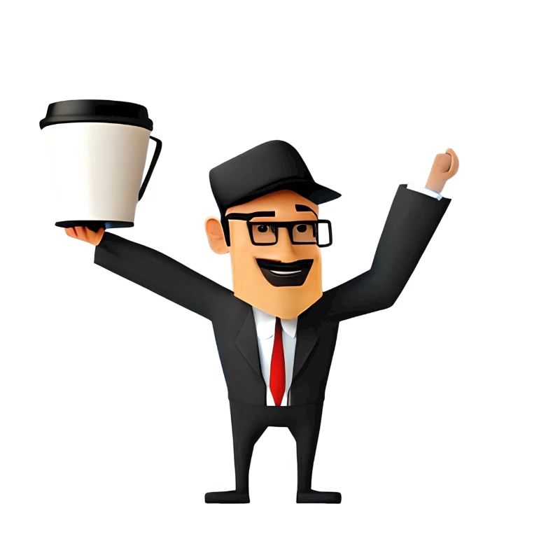 kaffee büro t-shirt