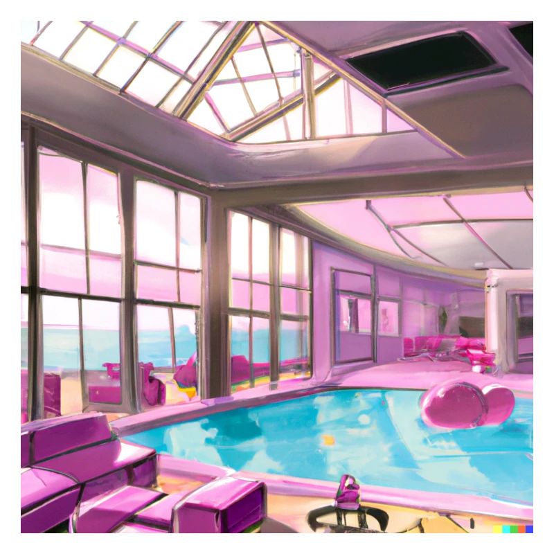 Lounge mit Pool