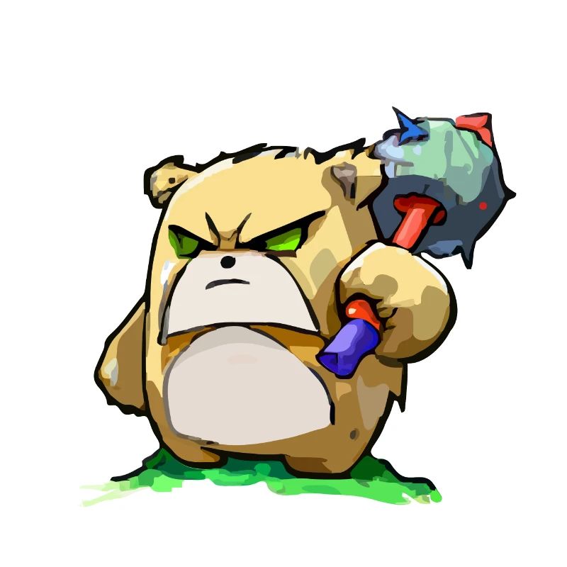 Krako der Kriegerbär