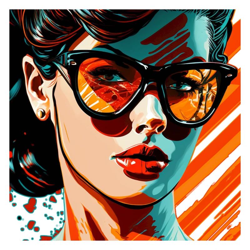 Vectorized Woman